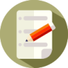 Pencil and Notepad icon